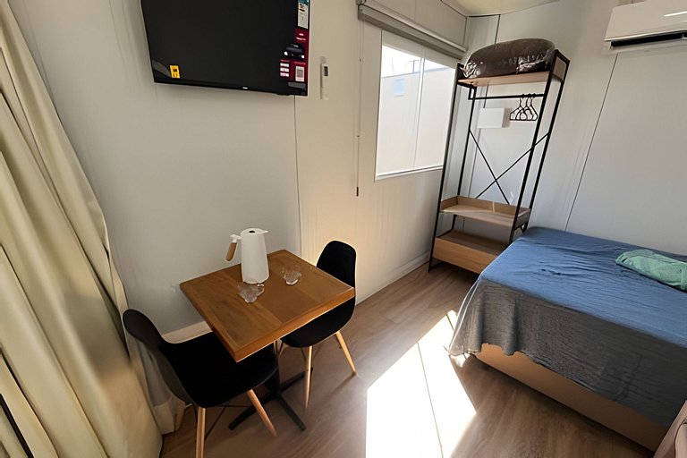 Studio com Área de Lazer Térreo