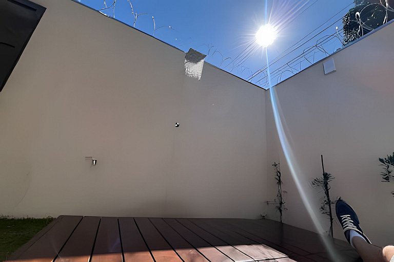 Studio com Área de Lazer Térreo