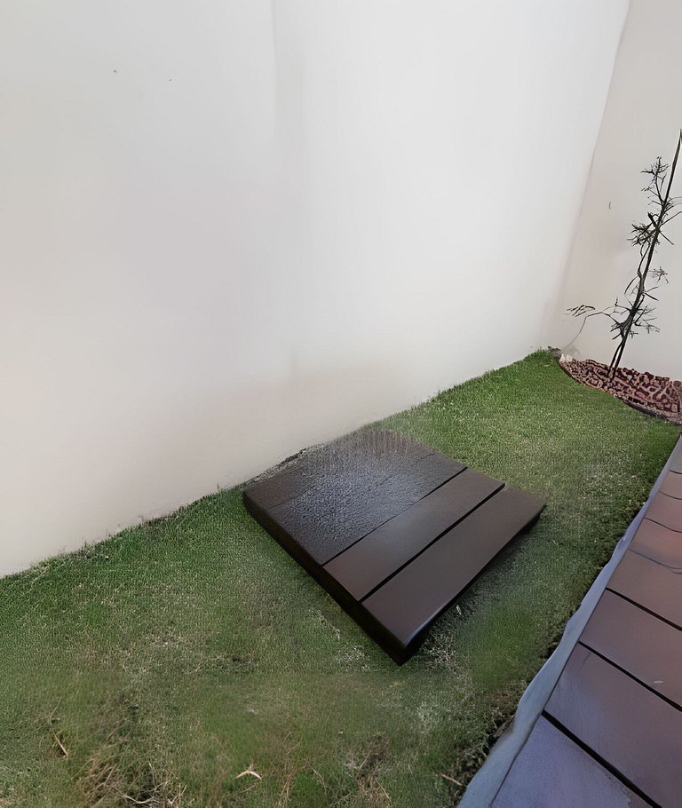 Studio com Área de Lazer Térreo