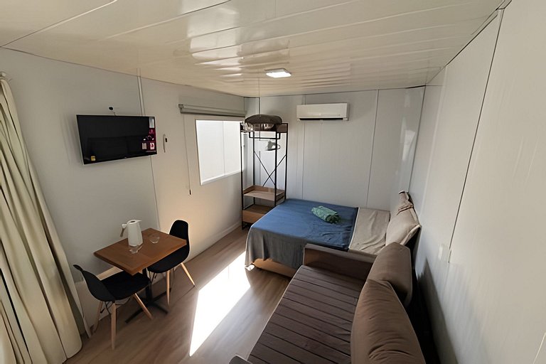Studio com Área de Lazer Térreo