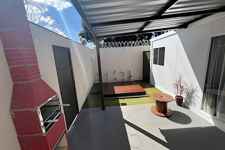 Studio com Área de Lazer Térreo