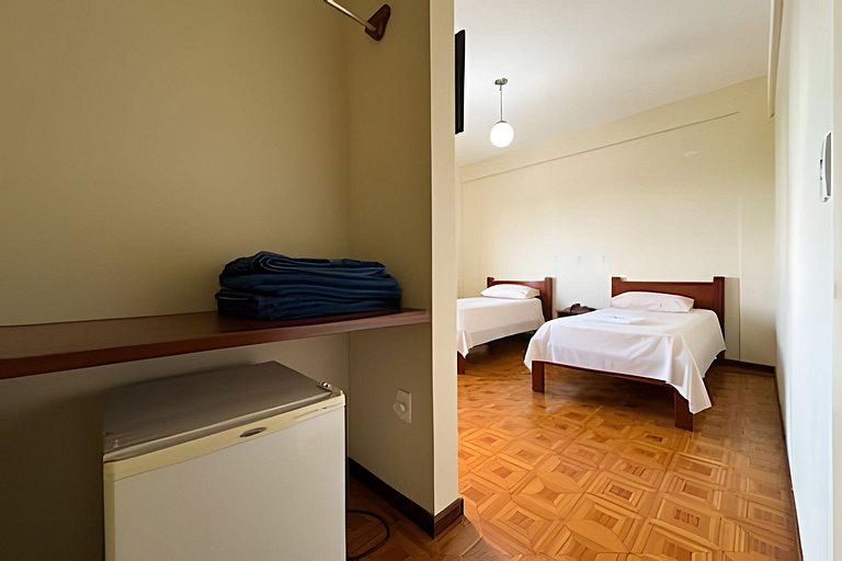 Flat 206/Recepção 24h/Ar Cond