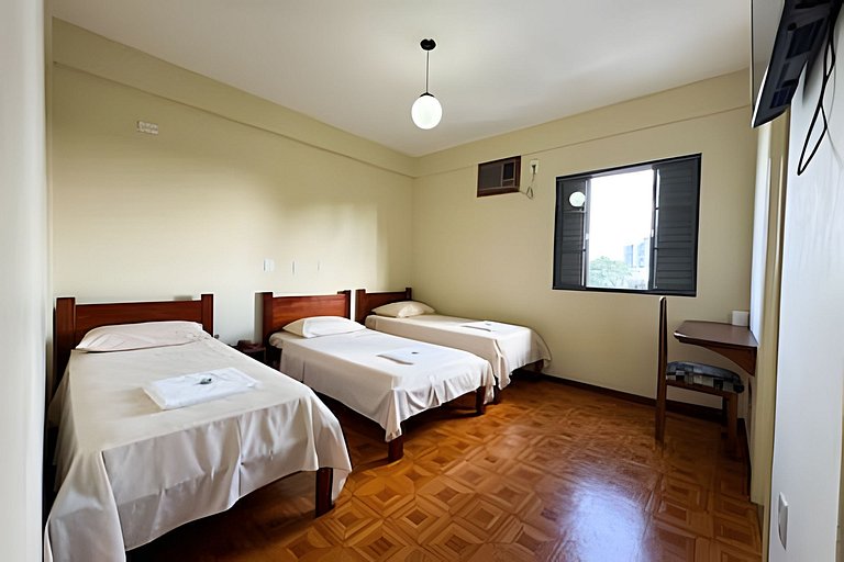Flat 208/Recepção 24h/Estacion