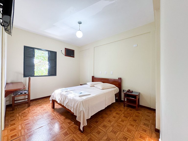 Flat 201/Ar Cond/Recepção 24h