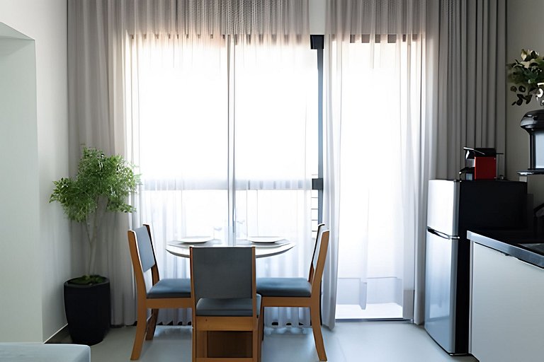 Studio Singapura/ArCond/Piscina/Acad/Lavand/CoWork