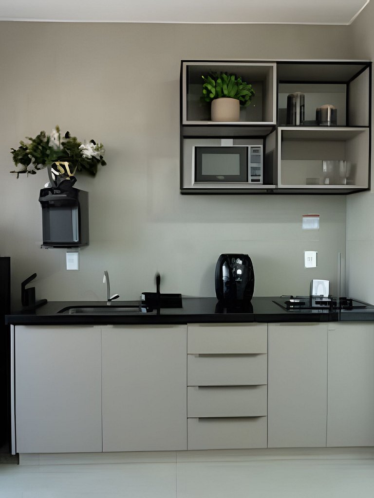 Studio Singapura/ArCond/Piscina/Acad/Lavand/CoWork