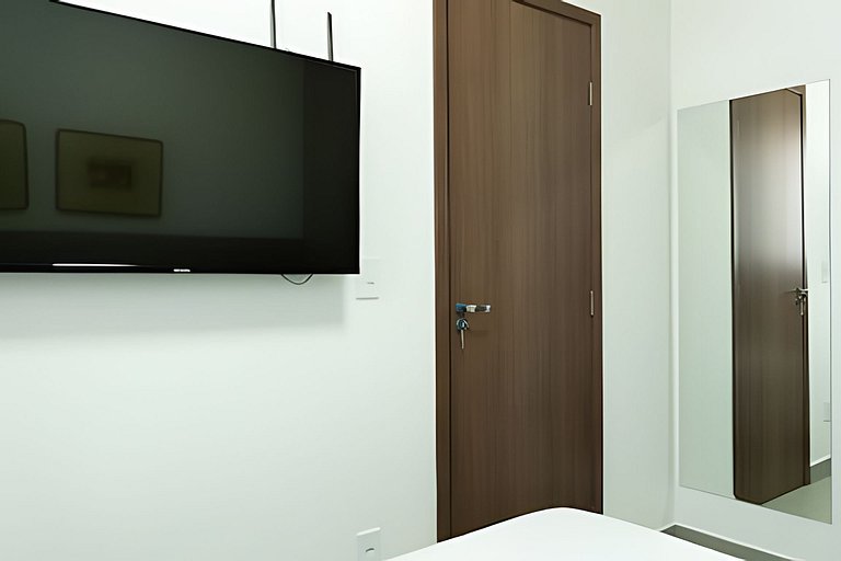 Studio Singapura/ArCond/Piscina/Acad/Lavand/CoWork