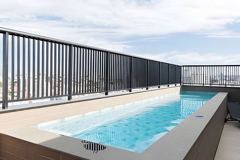 Studio Berlim/ArCond/Piscina/Academia/SmartTV/Wifi