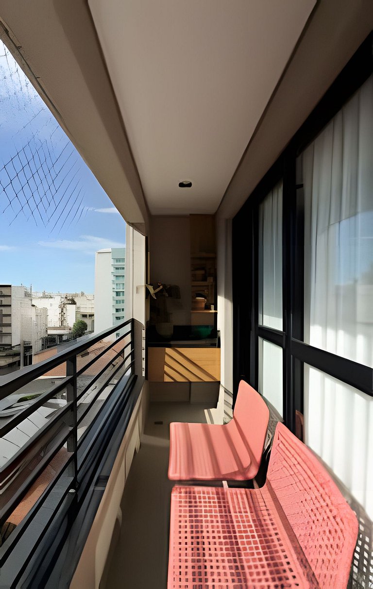 Studio Berlim/ArCond/Piscina/Academia/SmartTV/Wifi