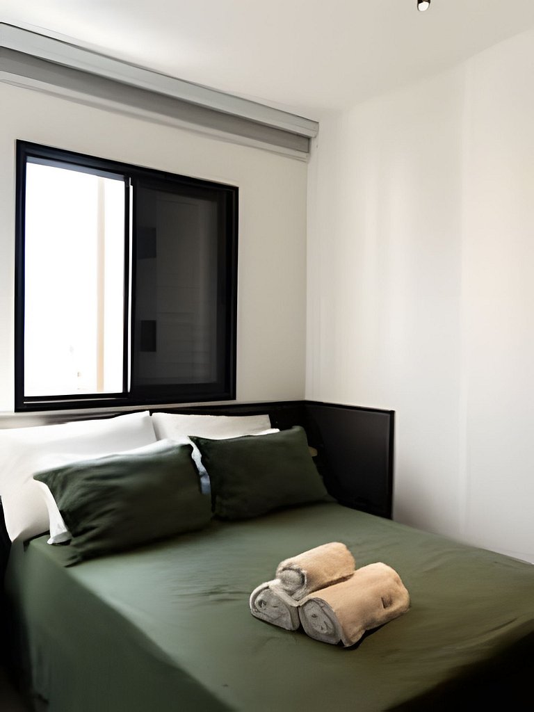 Studio Berlim/ArCond/Piscina/Academia/SmartTV/Wifi