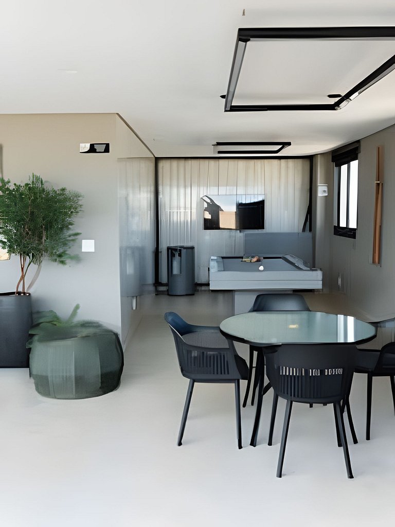 Studio Berlim/ArCond/Piscina/Academia/SmartTV/Wifi