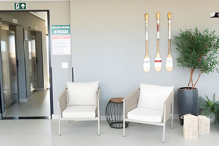 Studio Berlim/ArCond/Piscina/Academia/SmartTV/Wifi