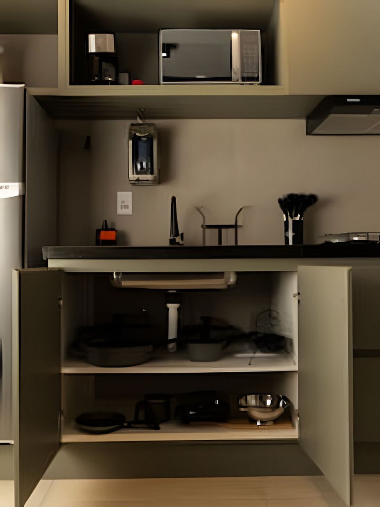 Studio Berlim/ArCond/Piscina/Academia/SmartTV/Wifi