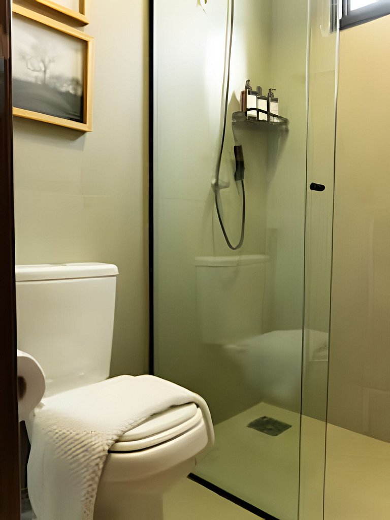 Studio Berlim/ArCond/Piscina/Academia/SmartTV/Wifi