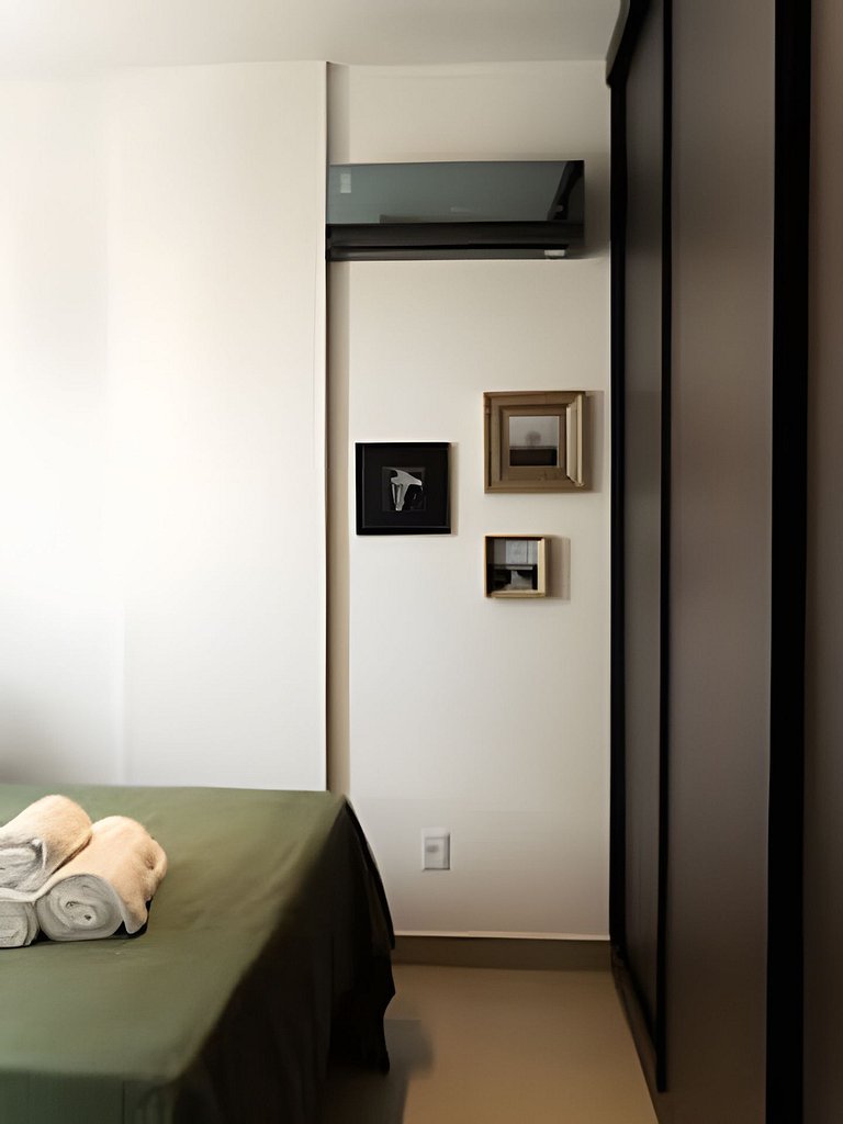 Studio Berlim/ArCond/Piscina/Academia/SmartTV/Wifi