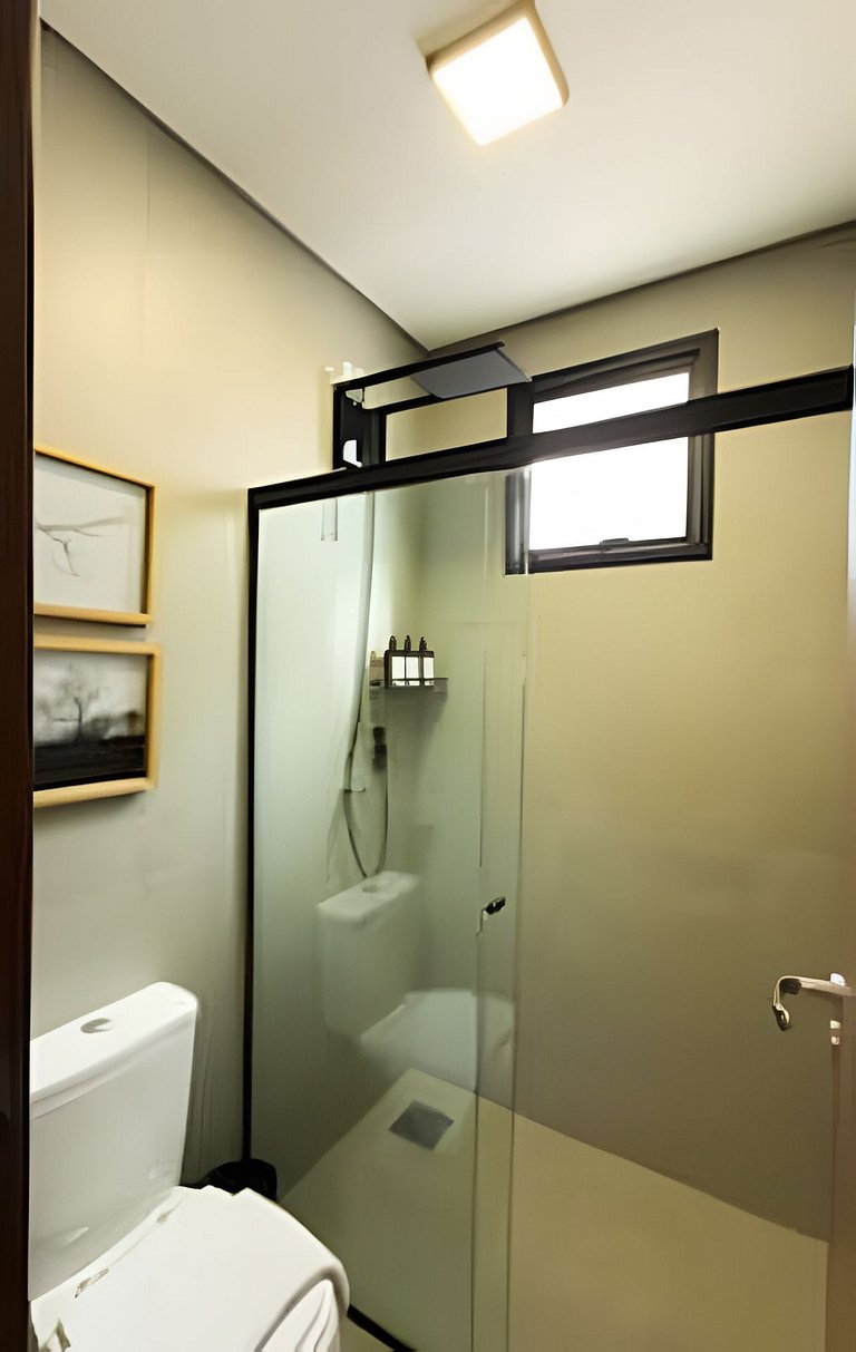 Studio Berlim/ArCond/Piscina/Academia/SmartTV/Wifi