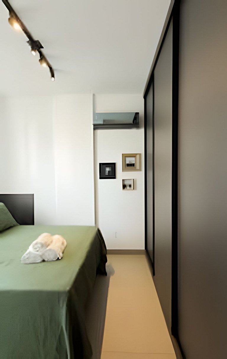 Studio Berlim/ArCond/Piscina/Academia/SmartTV/Wifi