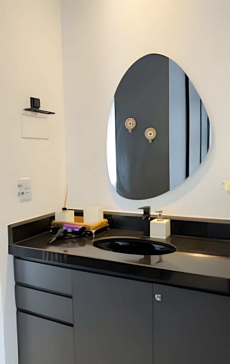 Studio Berlim/ArCond/Piscina/Academia/SmartTV/Wifi