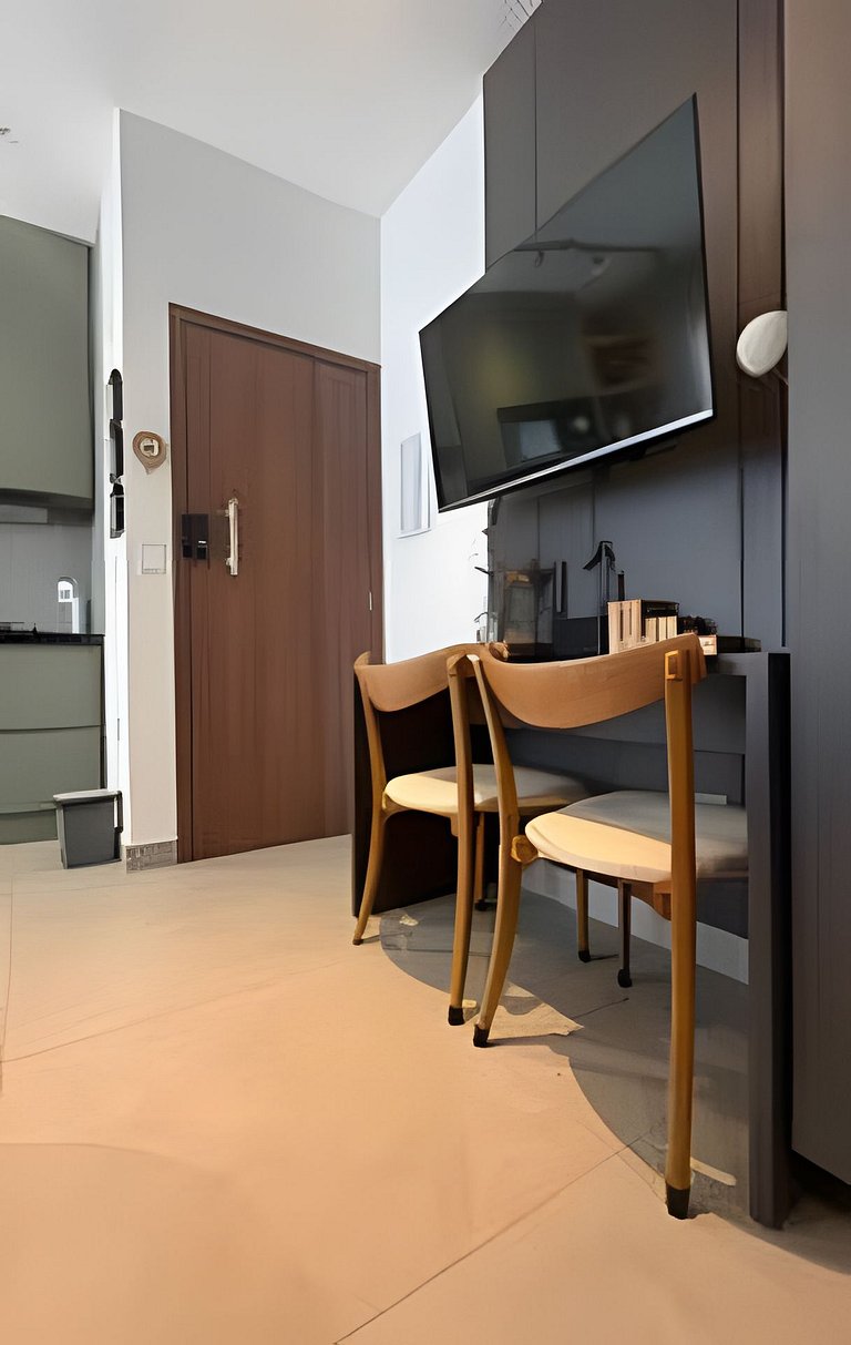 Studio Berlim/ArCond/Piscina/Academia/SmartTV/Wifi