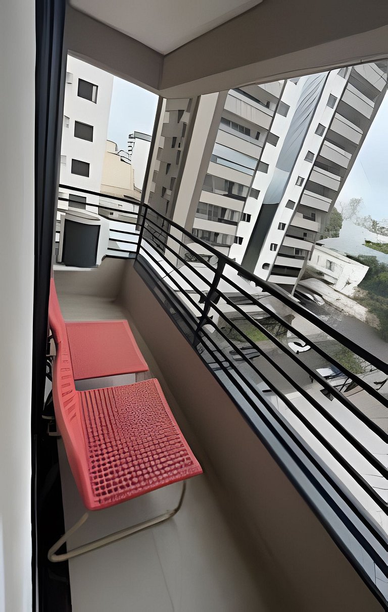 Studio Berlim/ArCond/Piscina/Academia/SmartTV/Wifi