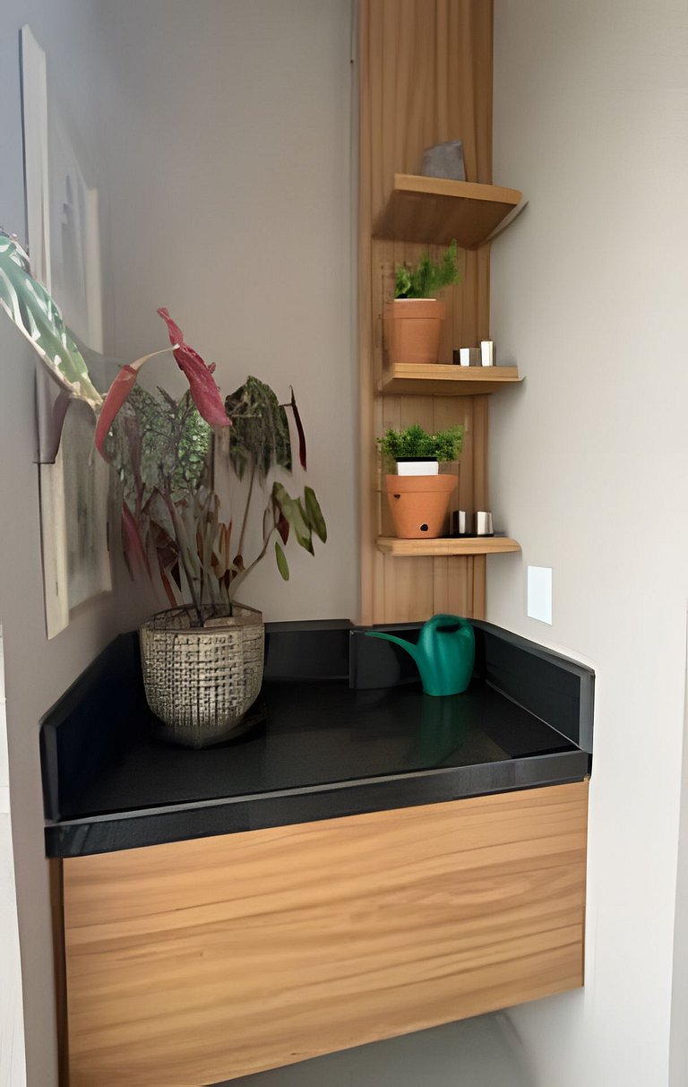 Studio Berlim/ArCond/Piscina/Academia/SmartTV/Wifi