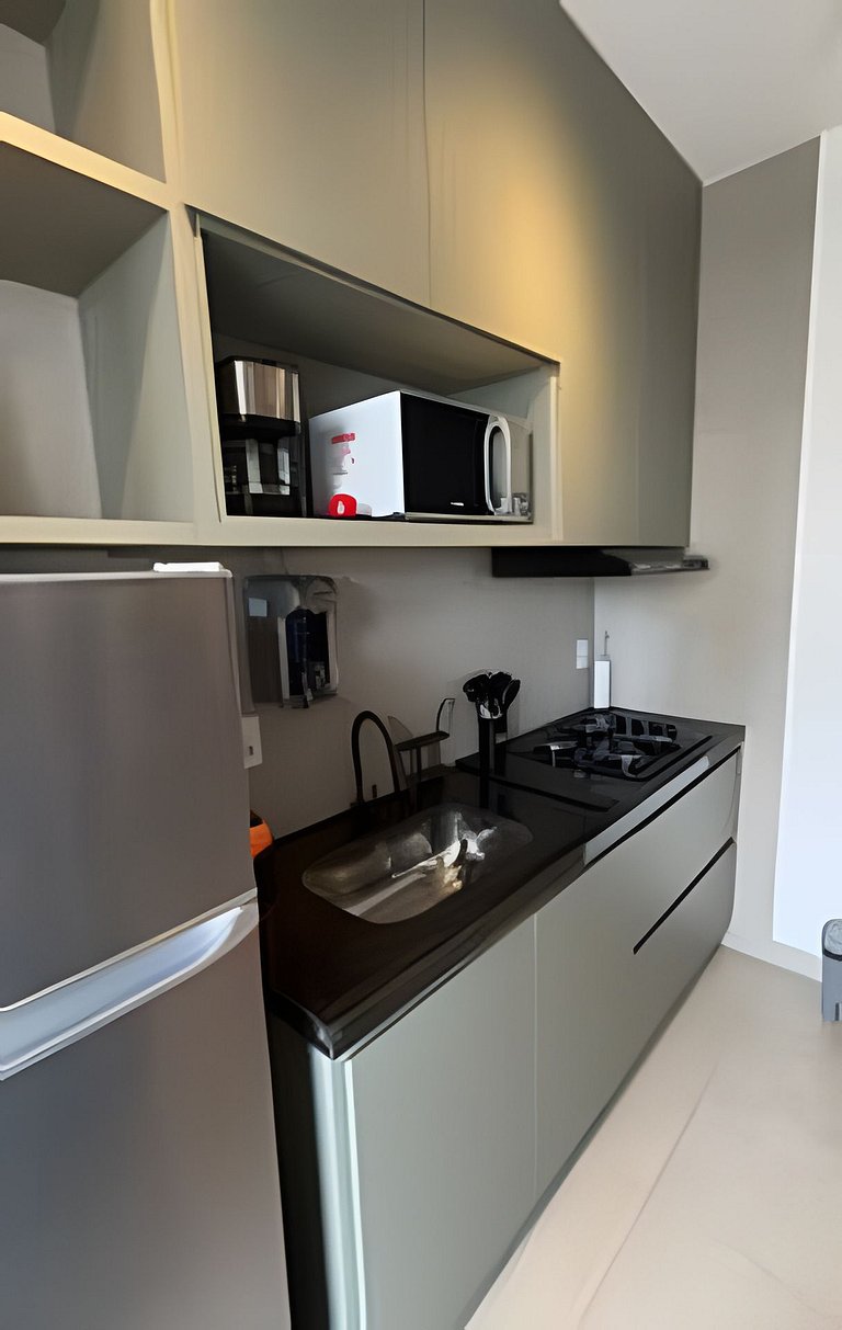 Studio Berlim/ArCond/Piscina/Academia/SmartTV/Wifi