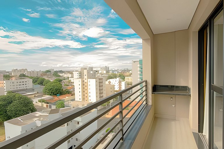 Studio Atenas/UFU/ArCond/Piscina/Acad/Cowork/Lavad