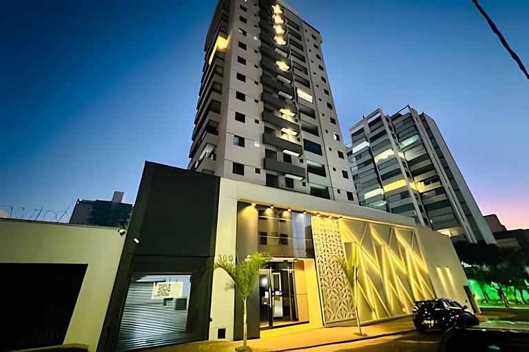 Studio Atenas/UFU/ArCond/Piscina/Acad/Cowork/Lavad