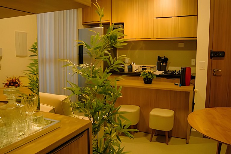 Studio Dubai/UFU/ArCond/Piscina/Acad/CoWork