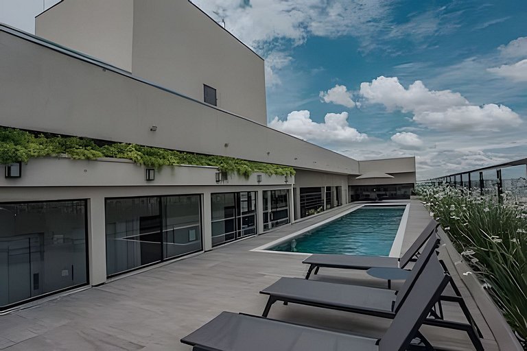 Studio Diamond/UFU/Shopping/Acad/Piscina/Lavand