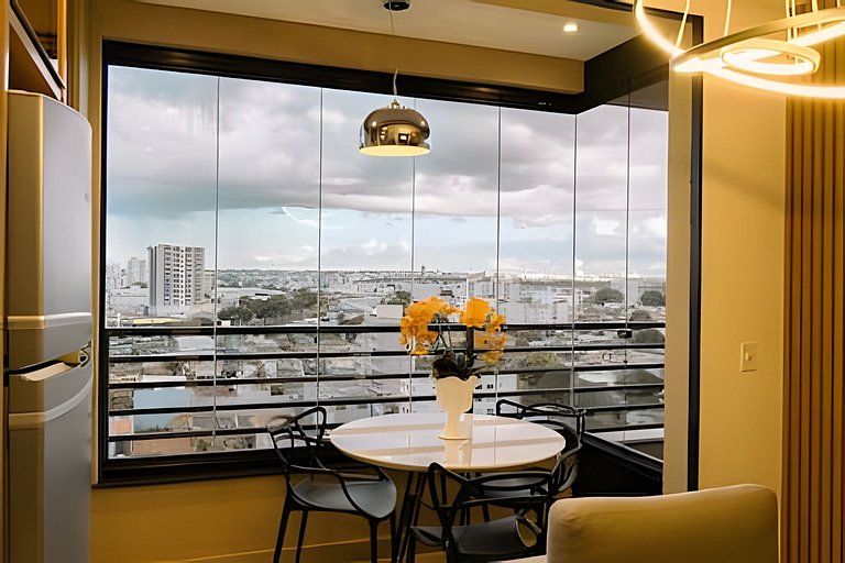 Studio Nova York/UFU/Shopping/Piscina/Acad/CoWork