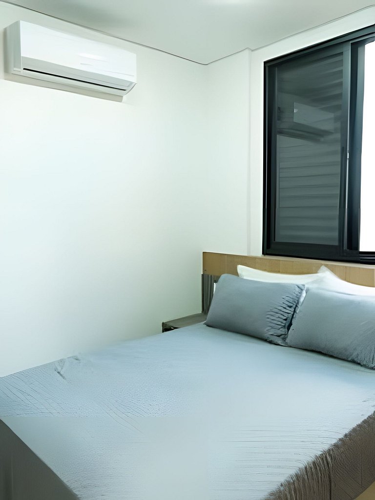 Studio Nova York/UFU/Shopping/Piscina/Acad/CoWork