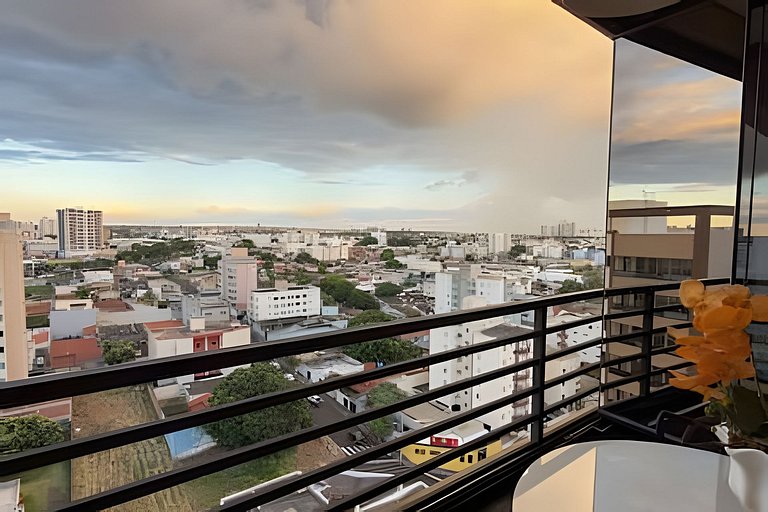 Studio Nova York/UFU/Shopping/Piscina/Acad/CoWork