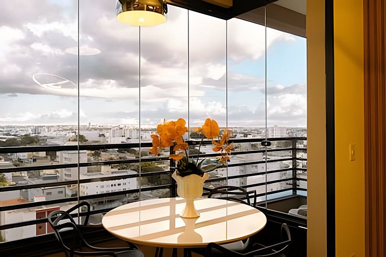 Studio Nova York/UFU/Shopping/Piscina/Acad/CoWork