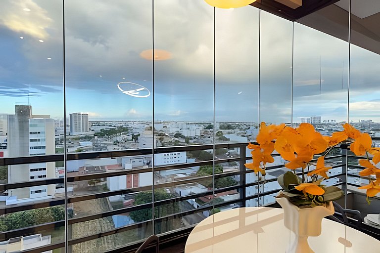 Studio Nova York/UFU/Shopping/Piscina/Acad/CoWork