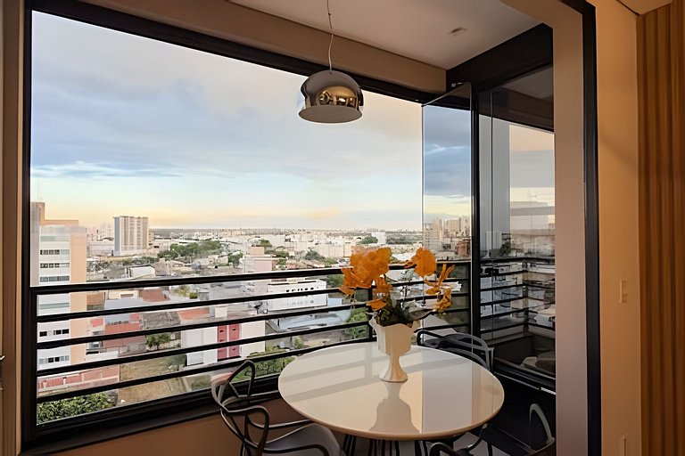 Studio Nova York/UFU/Shopping/Piscina/Acad/CoWork