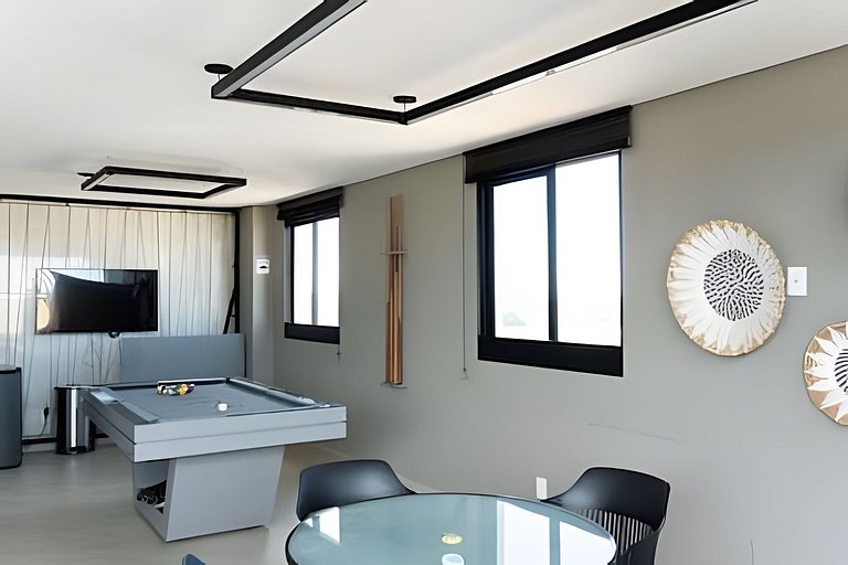 Studio Nova York/UFU/Shopping/Piscina/Acad/CoWork