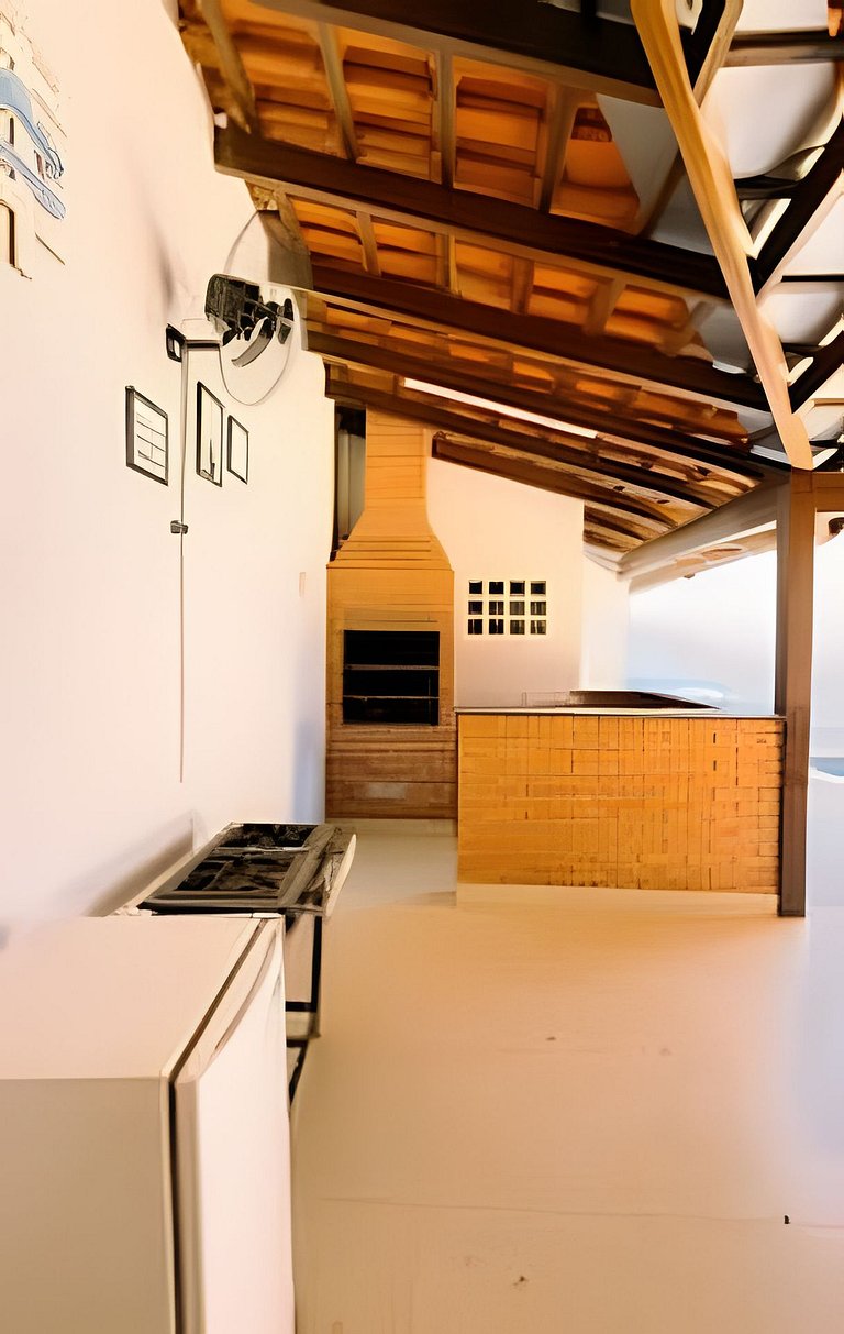 Casa Jardim Prime/ Piscina/Churrasqueira/4 quartos